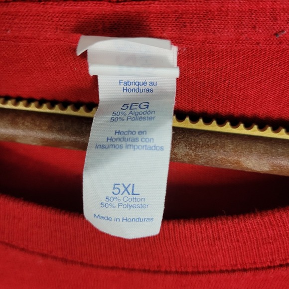 2nd Amendment T-Shirt Men's 5XL Red Gun Skull Constitution US Flag Crest USA - Picture 3 of 9